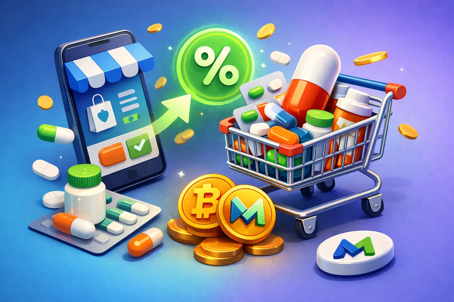 Crypto Discounts for Online Pharmacies: Save 20%
